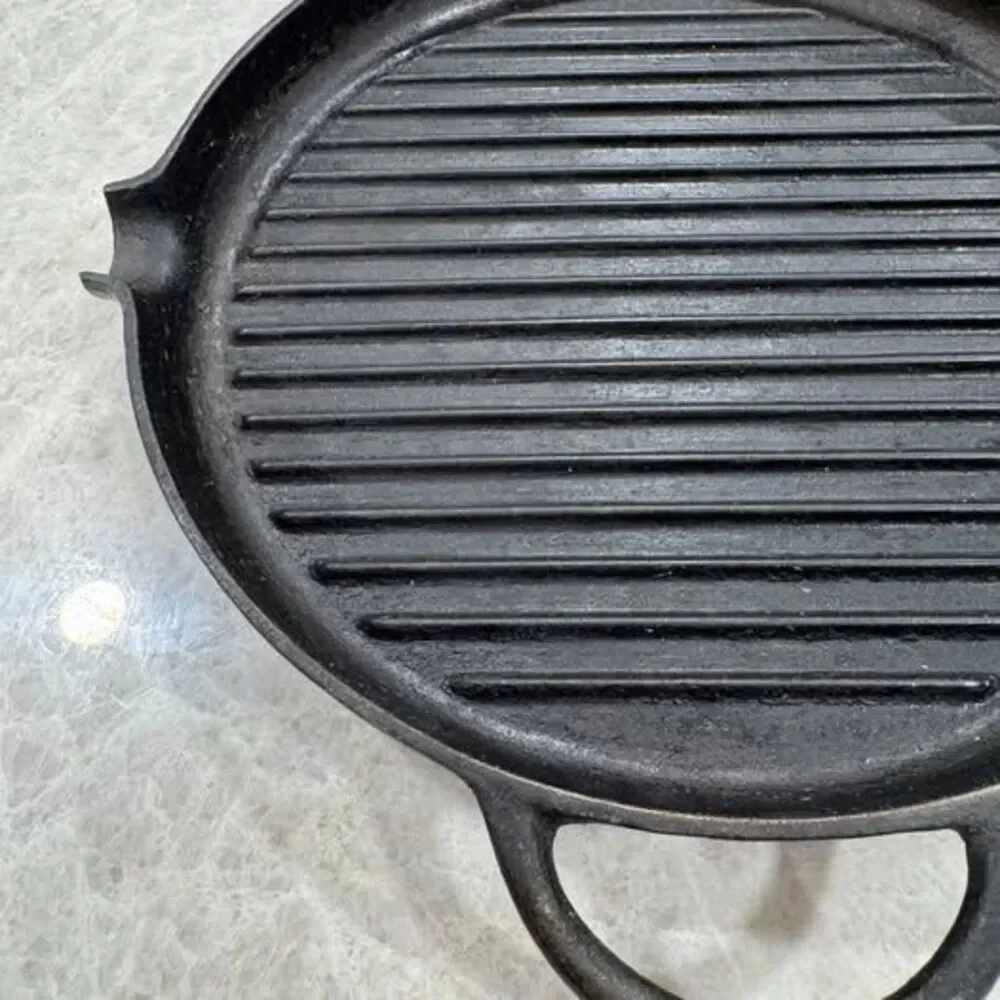 Vintage Ronneby Bruk Maestro Cast Iron Grill Pan